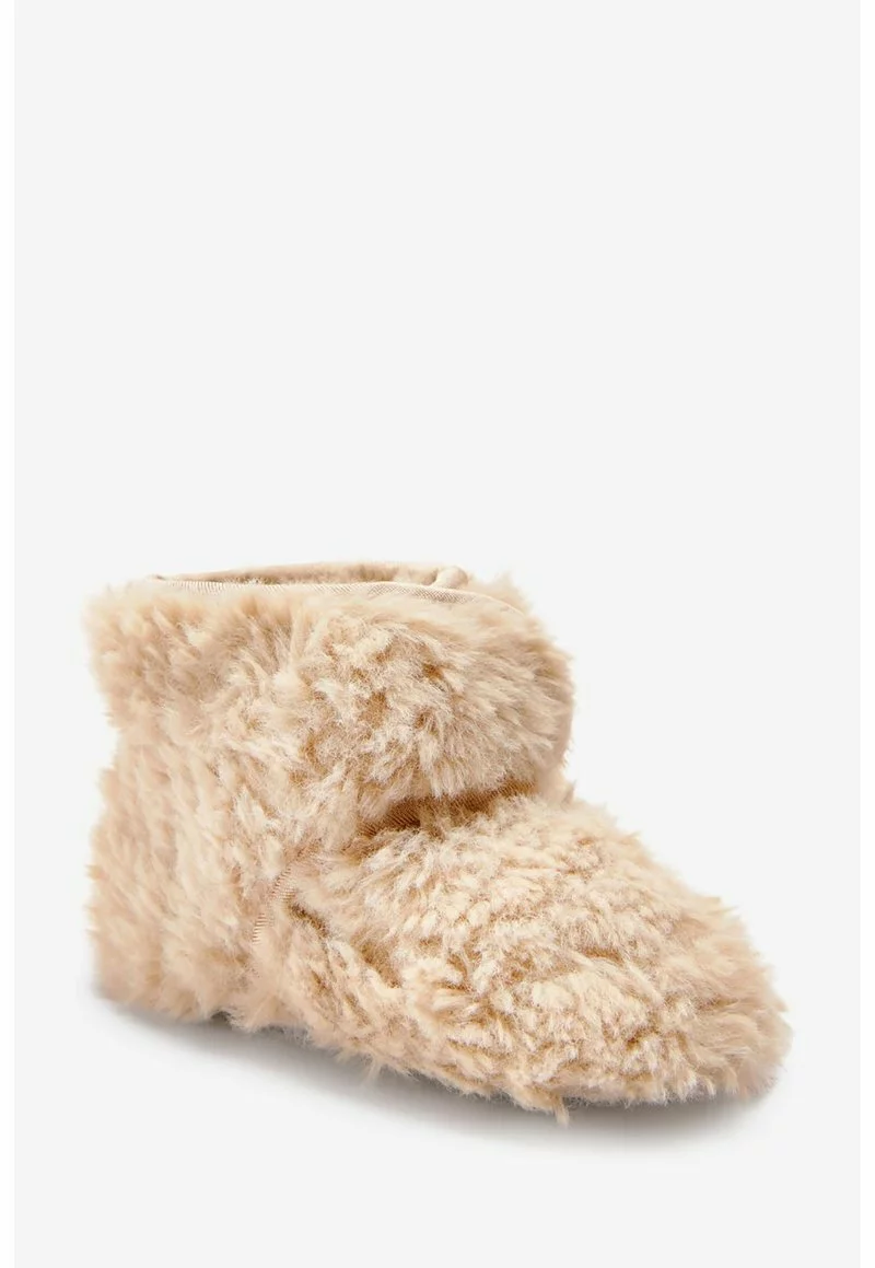 Next Kinder BORG PRAM - Lauflernschuh - Off-white 1 Next Kinder BORG PRAM - Lauflernschuh - Off-white