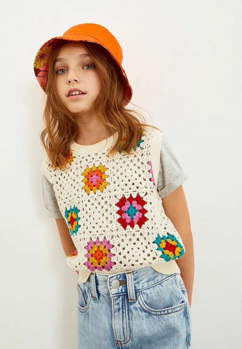 Next Kinder SQUARE - Strickpullover - Multi 1 Next Kinder SQUARE - Strickpullover - Multi