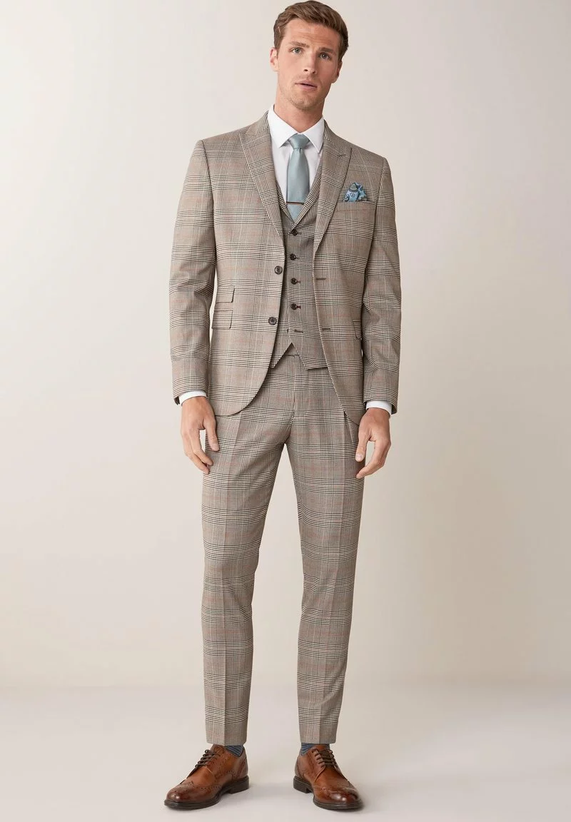 Next Herren Anzugsakko - Beige 1 Next Herren Anzugsakko - Beige