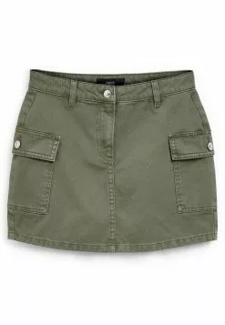 Next Damen CARPENTER - A-Linien-Rock - Khaki Green