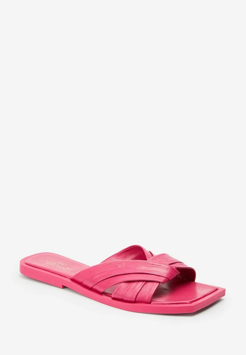 Next Damen Pantolette Flach - Pink 2 Next Damen Pantolette Flach - Pink – Bild 2