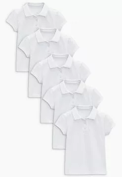 Next Kinder 5 PACK - Poloshirt - White