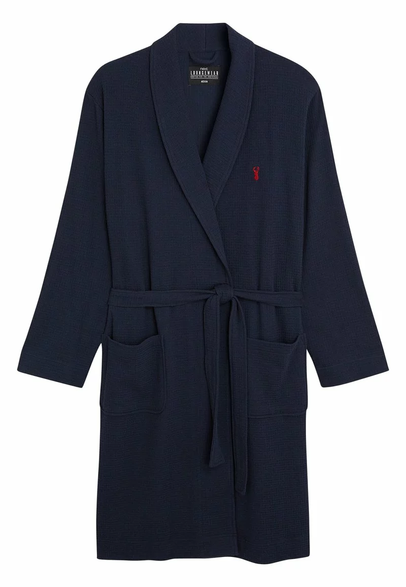 Next Herren Bademantel - Blue 1 Next Herren Bademantel - Blue