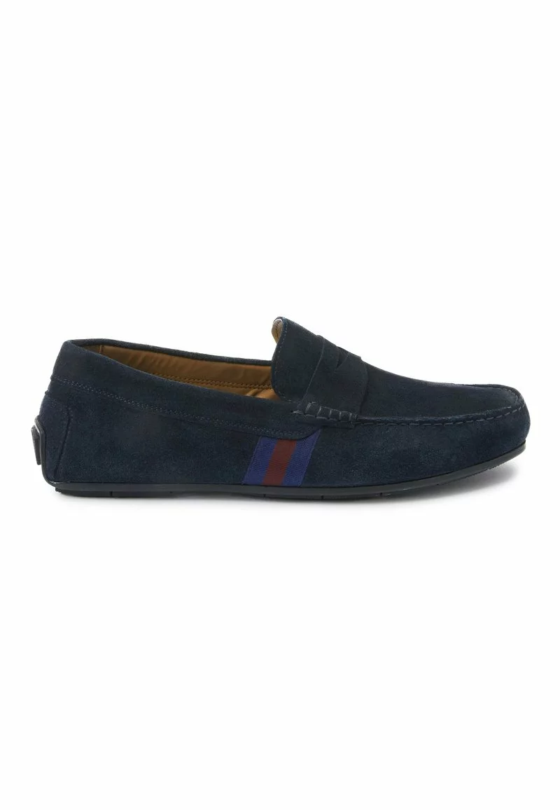 Next Herren TAPE DETAIL DRIVER - Slipper - Navy Blue 1 Next Herren TAPE DETAIL DRIVER - Slipper - Navy Blue
