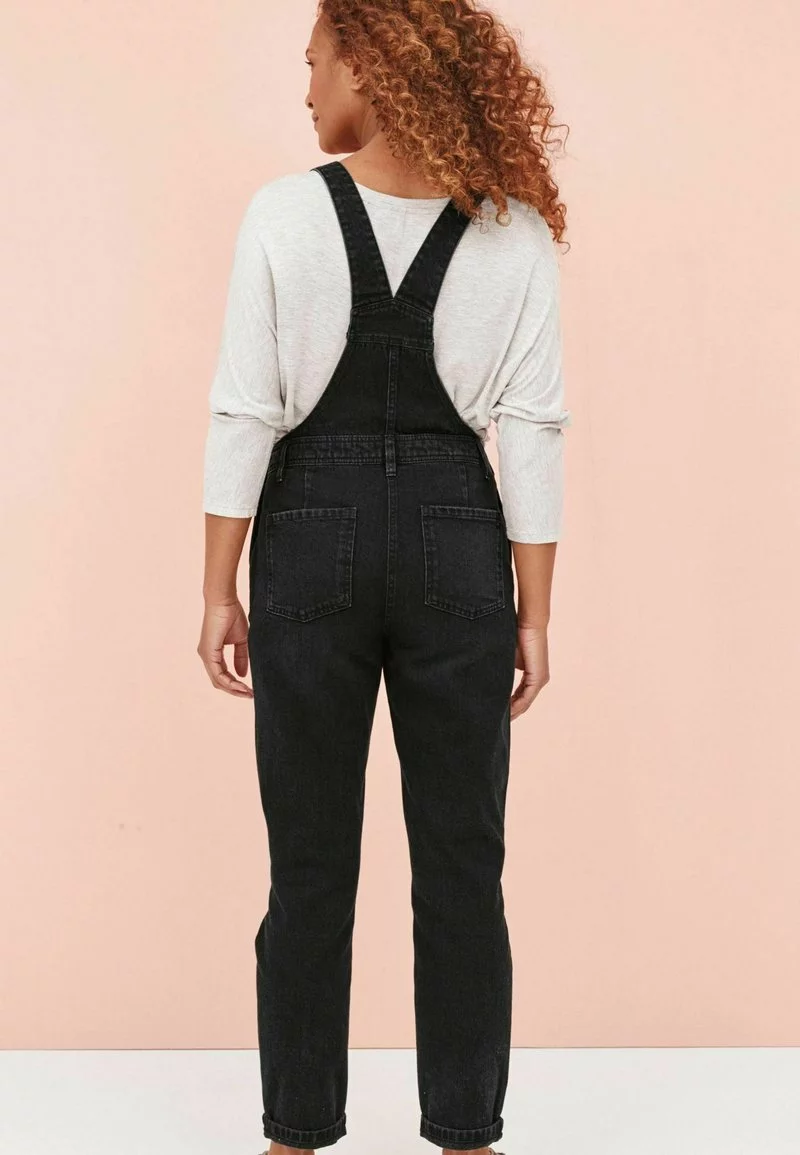 Next Damen Latzhose - Black 2 Next Damen Latzhose - Black – Bild 2