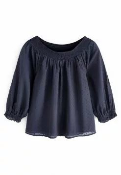 Next Damen TEXTURED - Bluse - Navy Blue -Next Großes Kaufhaus c33498c730e54cc48dfc174fcf82a9fa