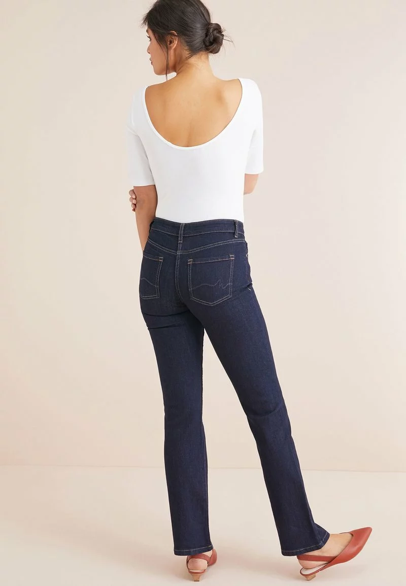 Next Damen Jeans Bootcut - Mottled Royal Blue 5 Next Damen Jeans Bootcut - Mottled Royal Blue – Bild 5