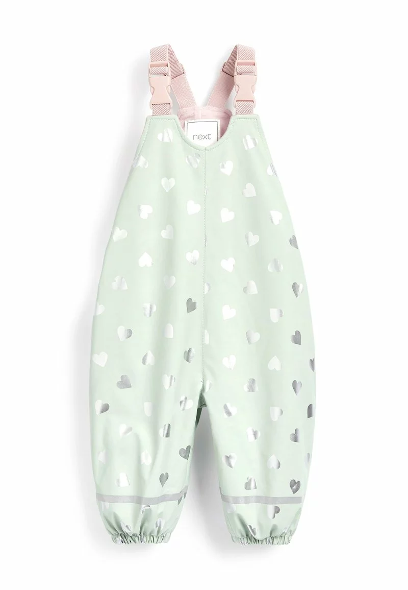 Next Kinder HEART PRINT - Latzhose - Green 4 Next Kinder HEART PRINT - Latzhose - Green – Bild 4