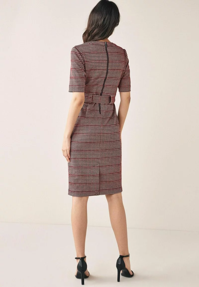 Next Damen PONTE BODYCON - Jerseykleid - Red 3 Next Damen PONTE BODYCON - Jerseykleid - Red – Bild 3