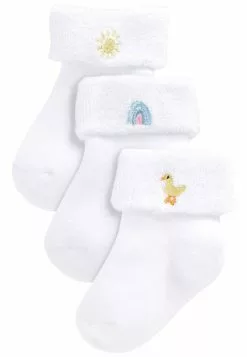 Next Unisex 3 PACK - Socken - White Baby Animal