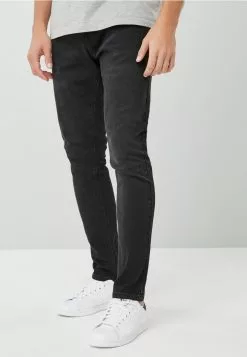 Next Jeans Skinny Fit - Black | Herren