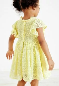 Next SHORT SLEEVE - Cocktailkleid/festliches Kleid - Yellow | Kinder -Next Großes Kaufhaus c578b05618bc4d72b74715b6258b66c3