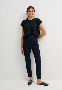 Next Damen Stoffhose - Blue