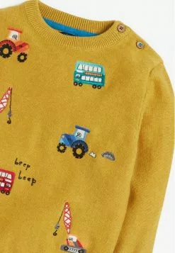 Next Kinder TRANSPORT EMBROIDERED - Strickpullover - Ochre -Next Großes Kaufhaus c6944814924e4f65996e83058c1ec8a7
