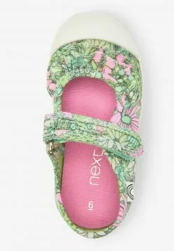 Next MARY JANE - Riemchenballerina - Green Floral Ruffle | Kinder -Next Großes Kaufhaus c6ddf612fd68466888b8c51ab4a0f704