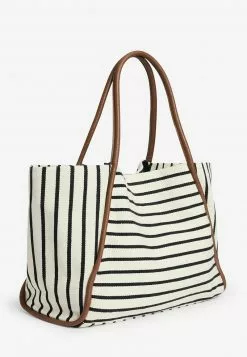 Next Damen Shopping Bag - Navy White Stripe 6 Next Damen Shopping Bag - Navy White Stripe -Next Großes Kaufhaus c7184d27eaa648ee8681ba9e35be60d3