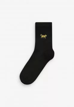 Next Damen JUNGLE ANIMAL MOTIF 5 PACK - Socken - Black -Next Großes Kaufhaus c76829731a8a43078706fd9b8baffe4b