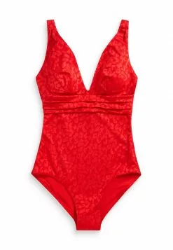 Next Damen SPOT PLUNGE - Badeanzug - Red Animal -Next Großes Kaufhaus c7a2f7b030a548a18aab63fd081dfa15