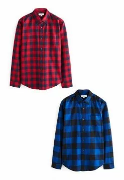 Next Herren Hemd - 2 Pack -Next Großes Kaufhaus c7afff5660914ea1b860b3cac83b190d