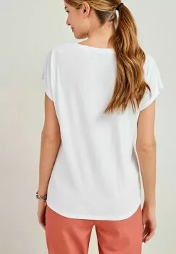 Next Damen SHORT SLEEVE - T-Shirt Basic - White -Next Großes Kaufhaus c7c76777d2764870a9ea9dfea344dc7c