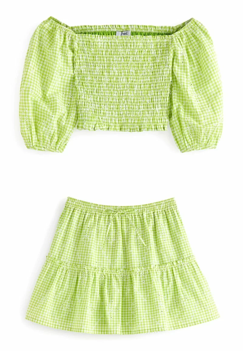 Next Damen A-Linien-Rock - Green Floral 8 Next Damen A-Linien-Rock - Green Floral – Bild 8