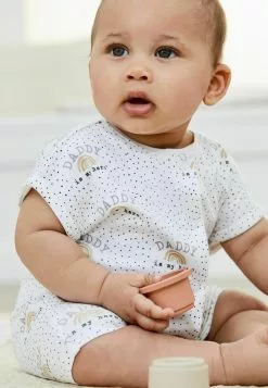 Next Unisex Jumpsuit - Cream Daddy Rainbow