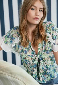 Next Damen Bluse - Off-white