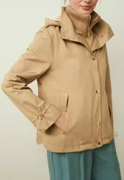 Next Damen SMART SHOWER RESISTANT - Regenjacke / Wasserabweisende Jacke - Camel
