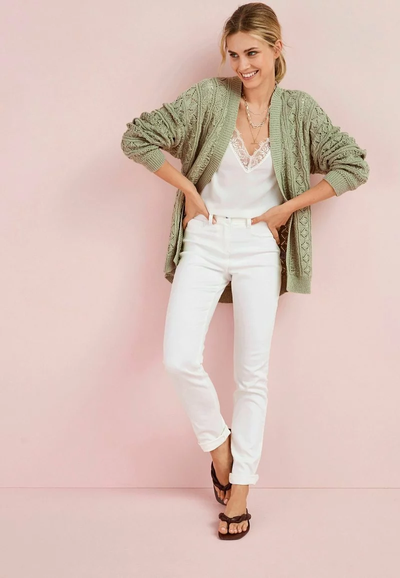 Next Damen Strickjacke - Green 1 Next Damen Strickjacke - Green