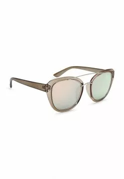 Next Damen ROUND CAT EYE - Sonnenbrille - Smokey Grey