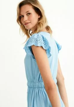 Next Damen BRODERIE TRIM SHORT SLEEVE MINI - Freizeitkleid - Blue 5 Next Damen BRODERIE TRIM SHORT SLEEVE MINI - Freizeitkleid - Blue -Next Großes Kaufhaus c9f179546af4401eb5e7345c48a3e90c