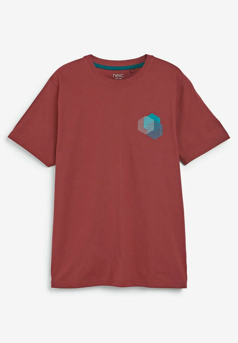 Next 3 PACK - T-Shirt Print - Red | Herren 2 Next 3 PACK - T-Shirt Print - Red | Herren – Bild 2