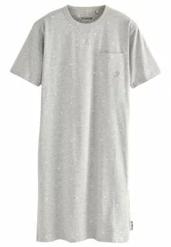 Next Damen WITH ALOE VERA FINISH - Nachthemd - Grey Marl -Next Großes Kaufhaus ca53513a92bc4b6299d18ddc4d75c038