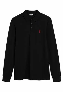 Next LONG SLEEVE - Poloshirt - Black | Herren