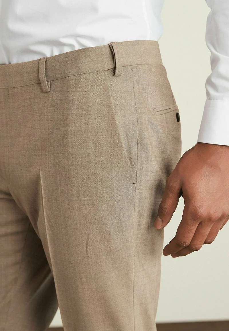 Next Herren BLEND MOTION FLEX - Stoffhose - Taupe 4 Next Herren BLEND MOTION FLEX - Stoffhose - Taupe – Bild 4