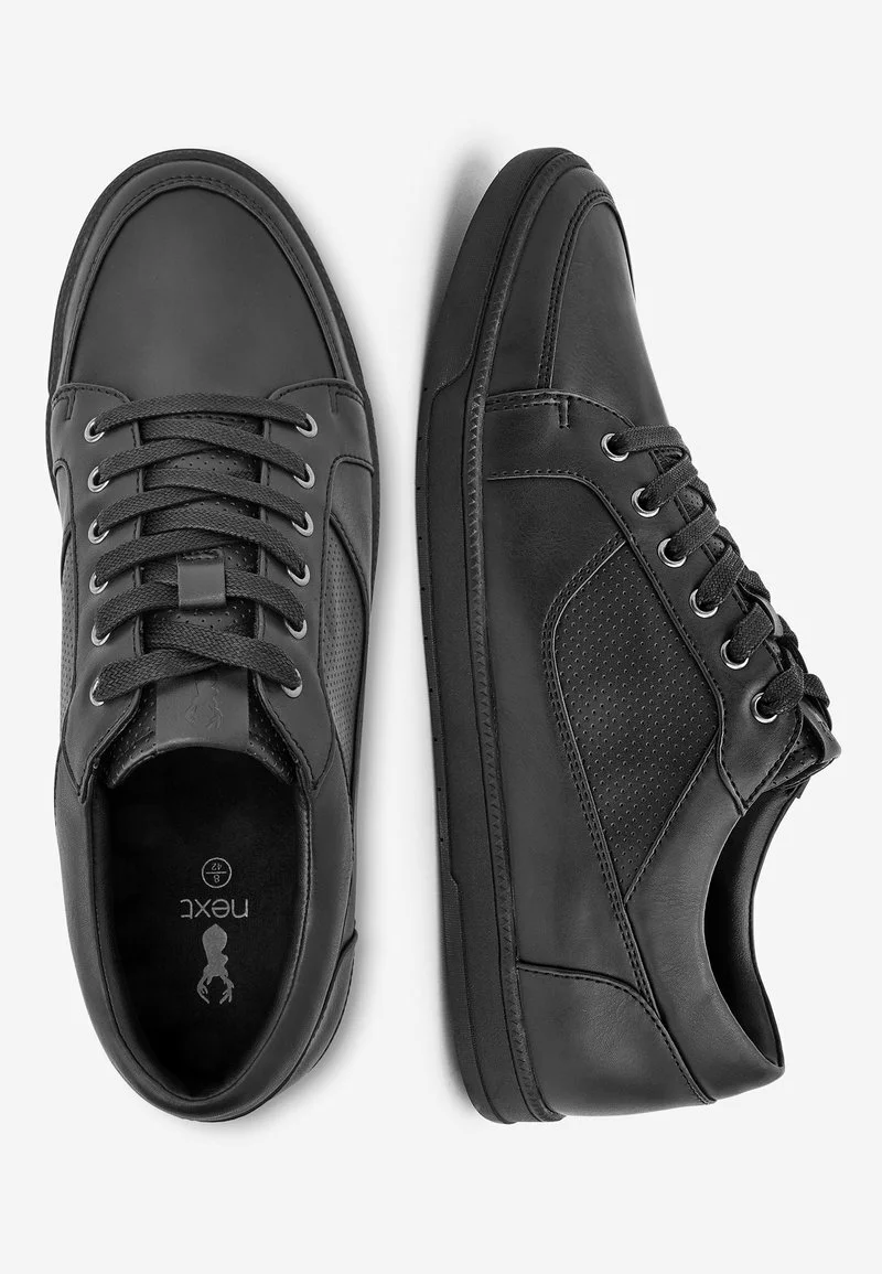 Next Herren TAN PERFORATED TRAINERS - Sneaker Low - Black 2 Next Herren TAN PERFORATED TRAINERS - Sneaker Low - Black – Bild 2