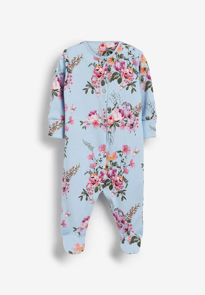 Next 3 PACK - Strampler - Mottled Light Blue | Kinder 2 Next 3 PACK - Strampler - Mottled Light Blue | Kinder – Bild 2