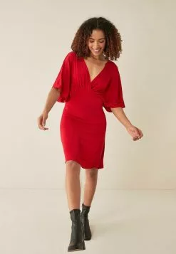 Next Damen VOLUME SLEEVE - Freizeitkleid - Red 6 Next Damen VOLUME SLEEVE - Freizeitkleid - Red -Next Großes Kaufhaus cca10efda648423aa30768cc3bbb69b9