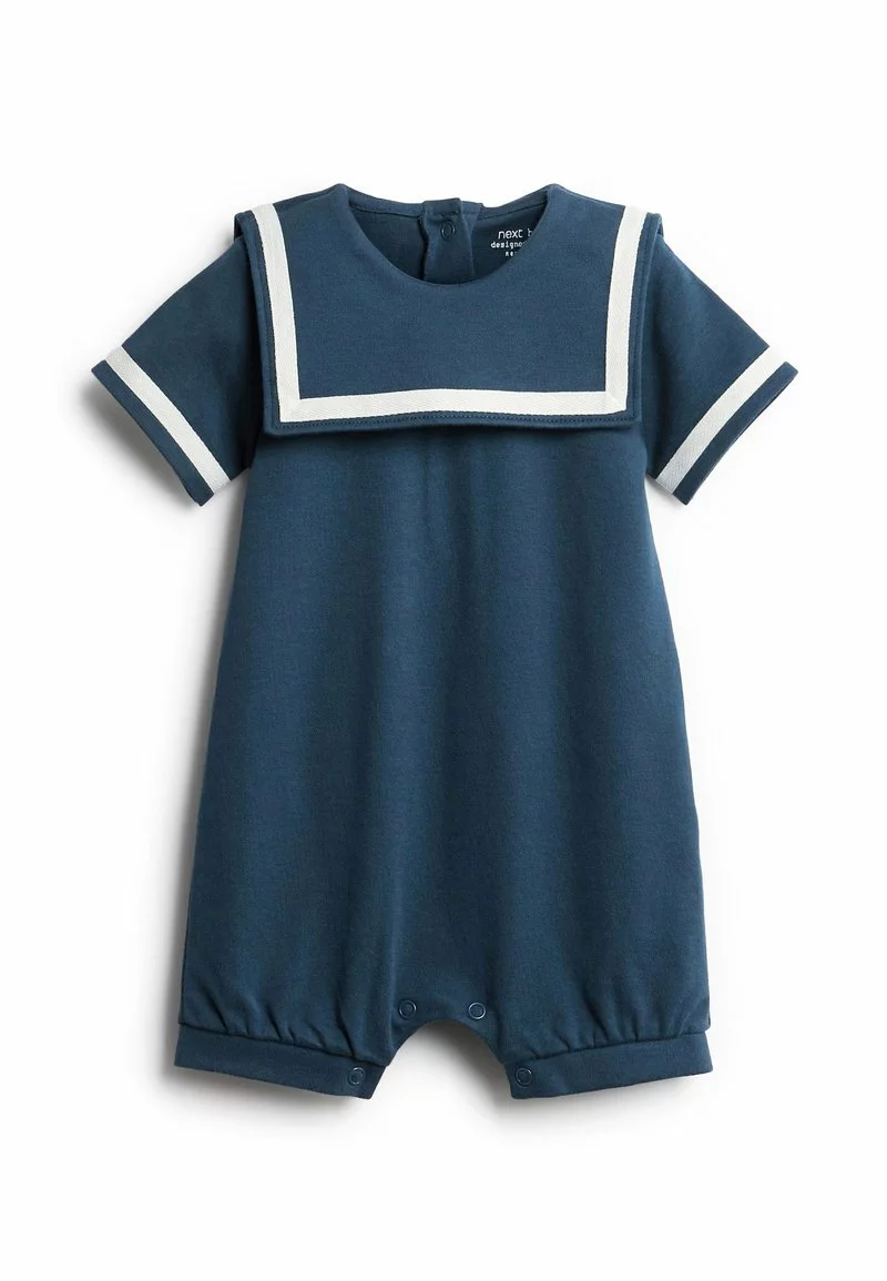 Next SINGLE - Jumpsuit - Navy Blue Sailor | Kinder 1 Next SINGLE - Jumpsuit - Navy Blue Sailor | Kinder