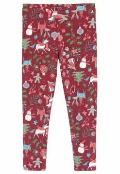 Next Kinder Leggings - Hosen - Mottled Dark Red