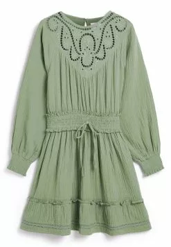 Next CUTWORK DETAIL SHORT - Freizeitkleid - Green | Damen -Next Großes Kaufhaus ccdc5f96963e402aba36c4f608c596f1