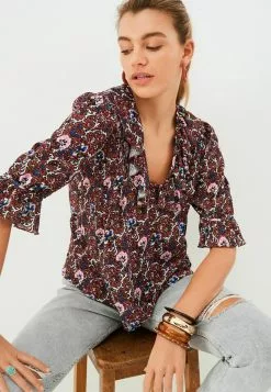 Next Damen SAVANNAH MILLER LONG SLEEVE - Bluse - Berry Red Floral 8 Next Damen SAVANNAH MILLER LONG SLEEVE - Bluse - Berry Red Floral -Next Großes Kaufhaus ccefd9bd24154796a6118a21d9d56d66