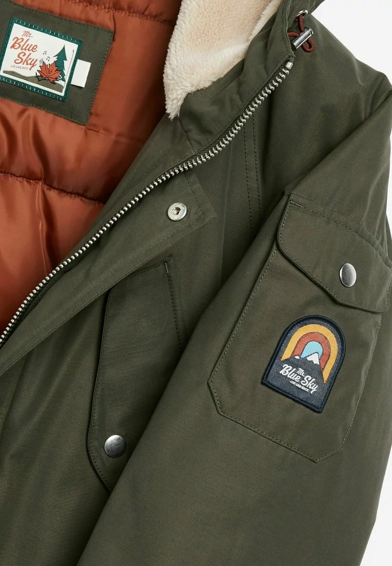 Next Herren Winterjacke - Khaki 5 Next Herren Winterjacke - Khaki – Bild 5