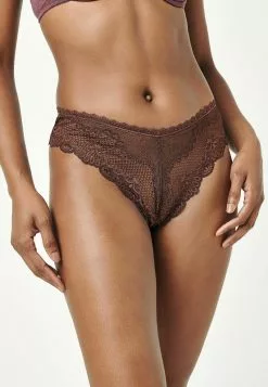 Next Damen Slip - Chocolate Brown