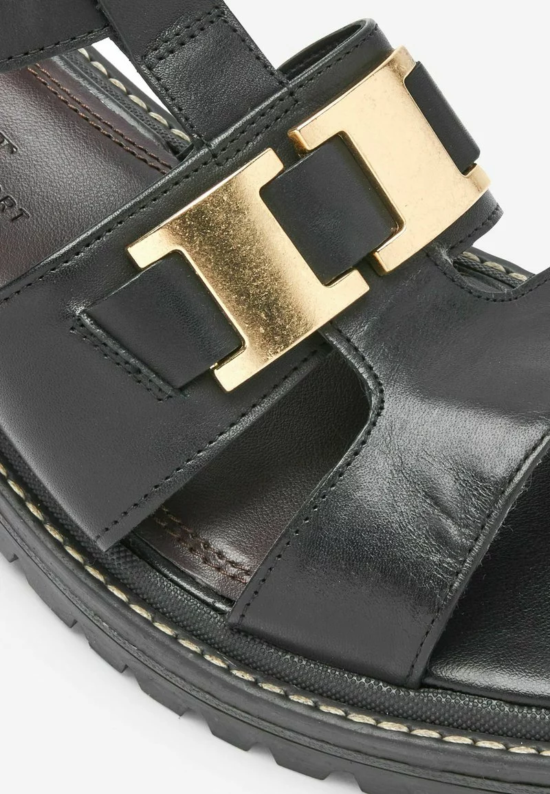 Next Damen CHUNKY SQUARE TOE - Plateausandalette - Black 4 Next Damen CHUNKY SQUARE TOE - Plateausandalette - Black – Bild 4