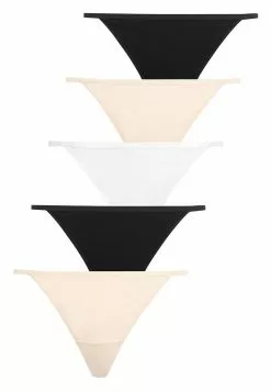 Next Damen 5 PACK - String - Black