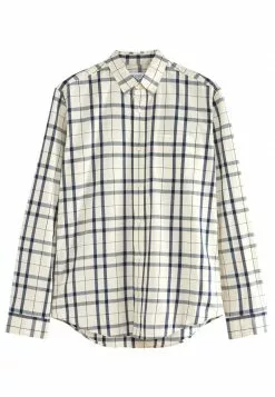 Next Herren Hemd - Ecru White