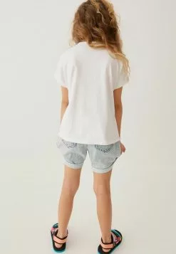 Next Kinder FLIPPY SEQUIN HEART - T-Shirt Print - White Blue -Next Großes Kaufhaus ce4ba830751649409b1c1da17081a913