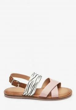 Next Kinder PINK/ ZEBRA CROSS STRAP SANDALS (OLDER) - Riemensandalette - Pink -Next Großes Kaufhaus ce5a2b96db2c48f993255b2360b39e29