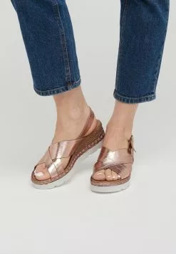 Next CROSS OVER - Espadrille - Gold | Damen